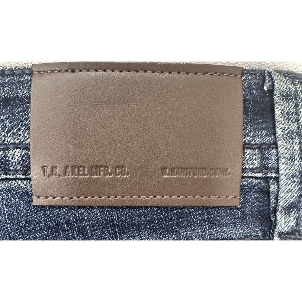 NWT Axel Jeans Men's 32X32 Slim Boot Cut Stretch Comfort Thick Stitch Denim - Picture 7 of 10